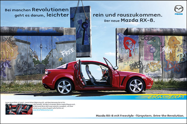 Plakat Mazda RX-8